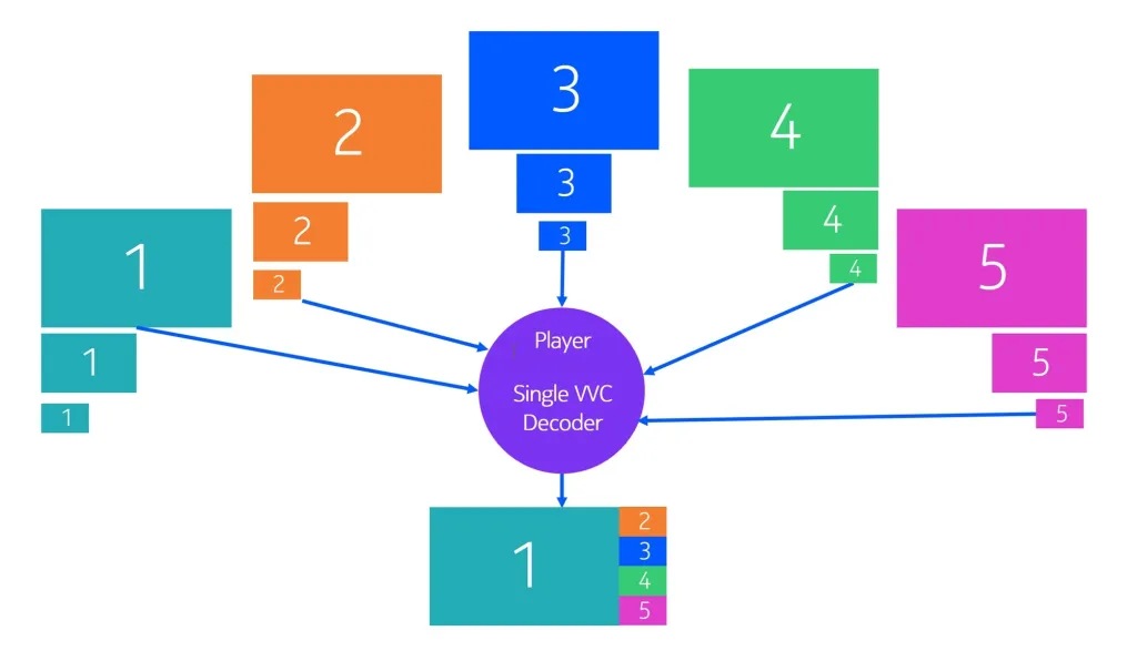 Figure 1. Single-player multiview approach.