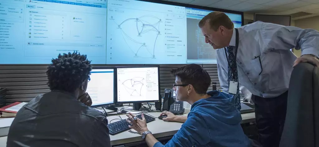 The traditional network operations center
