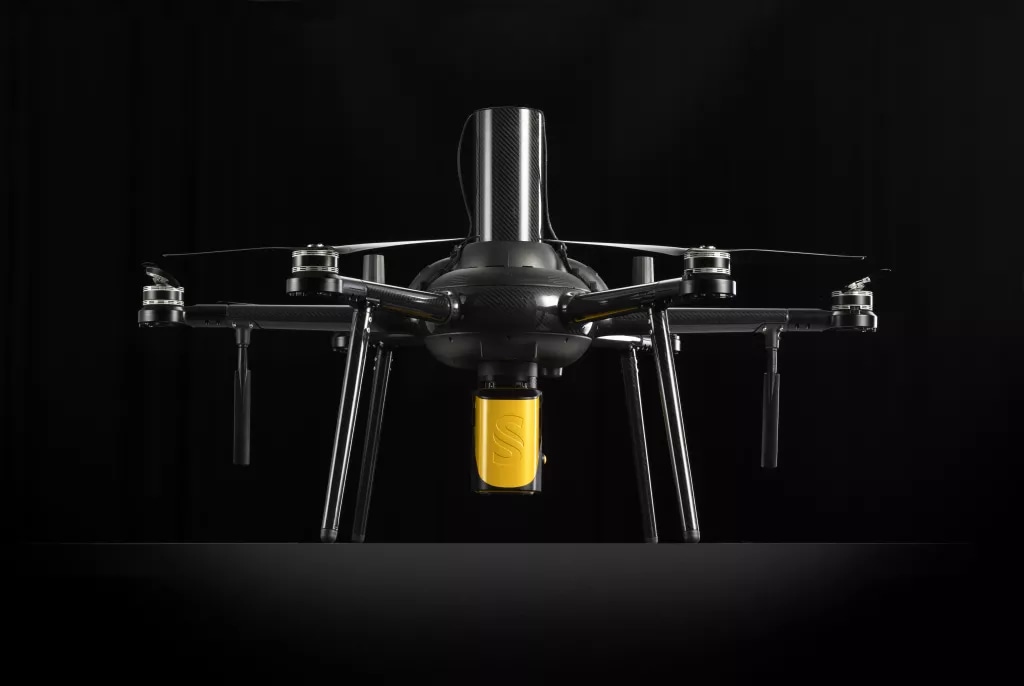 Nokia drone with YellowScan LiDAR 