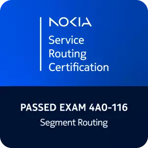 Segment Routing exam badge