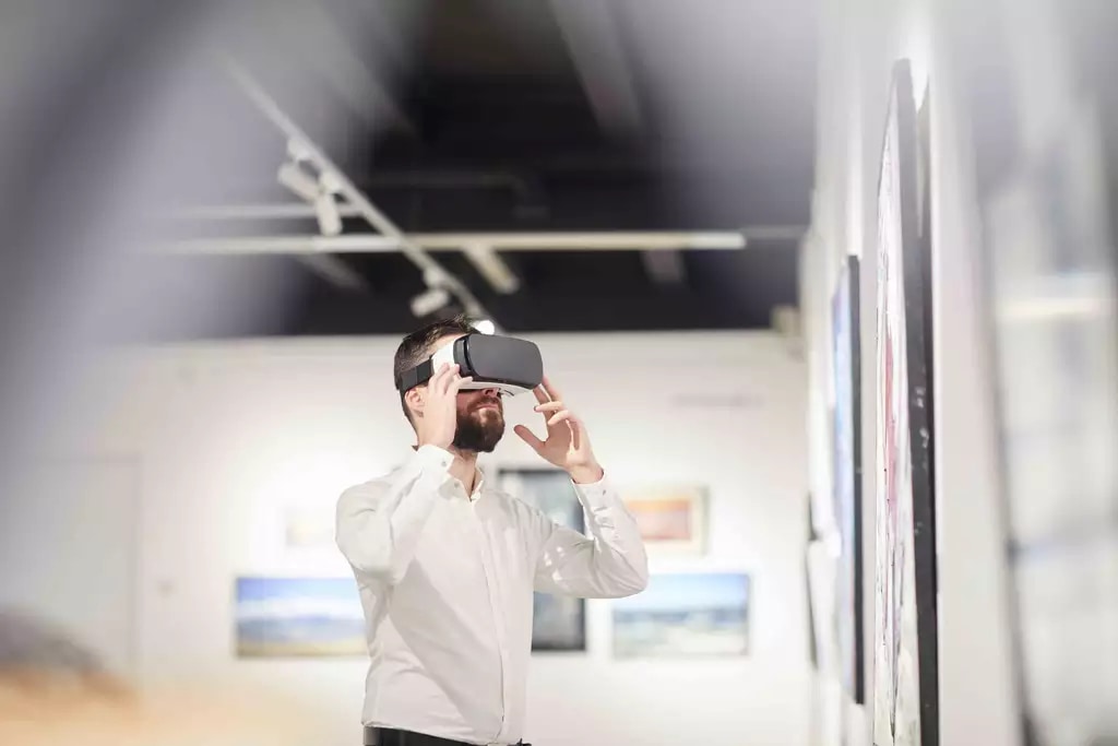 VR in art museum