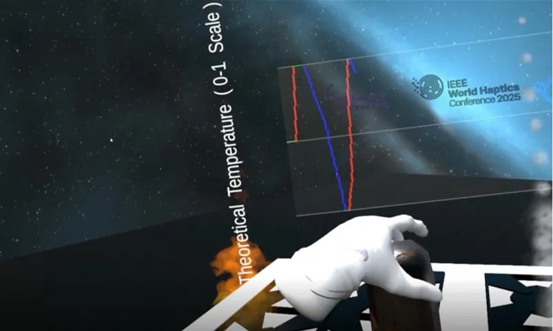 Dynamic thermal rendering of objects in extended reality 