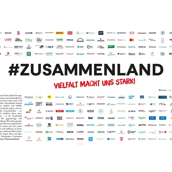 Zusammenland Anzeige