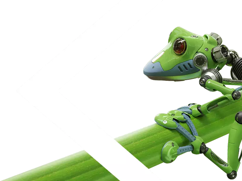 robot frog