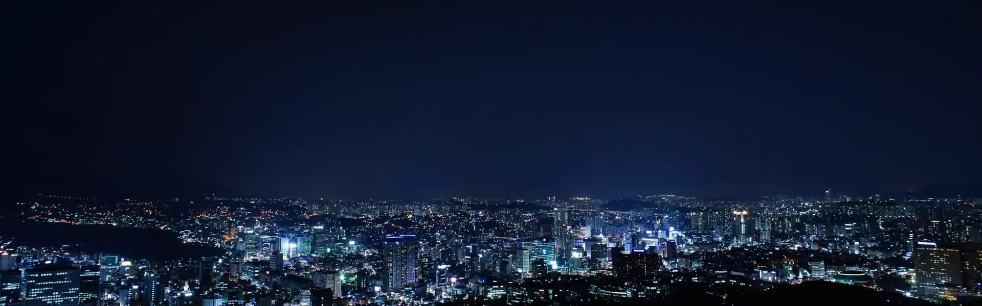 city view by night