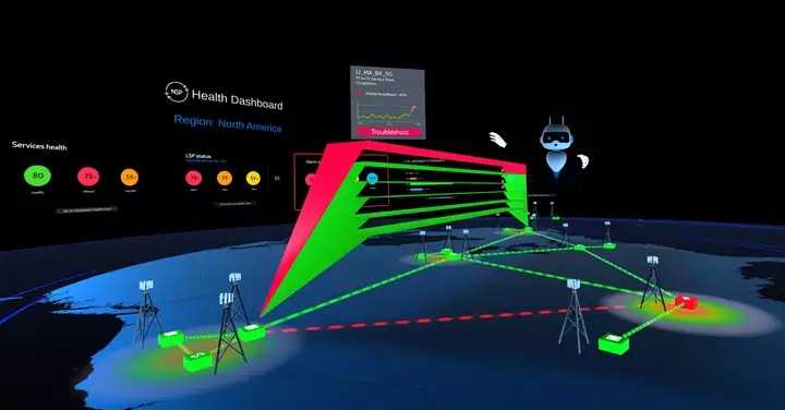 Network operations in the metaverse