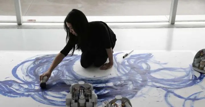 A discussion with Sougwen Chung about human-robotic collaborations