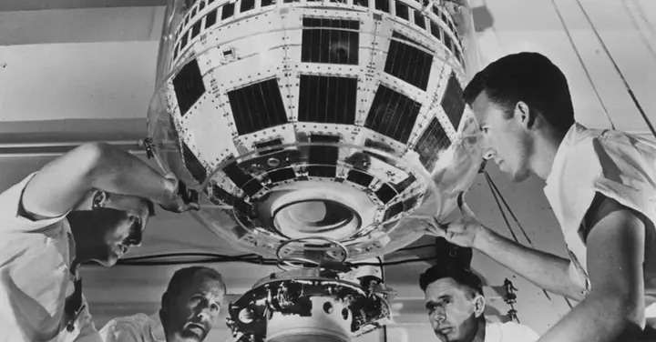 Telstar, is it a plane, a bird, a satellite or a soccer ball?