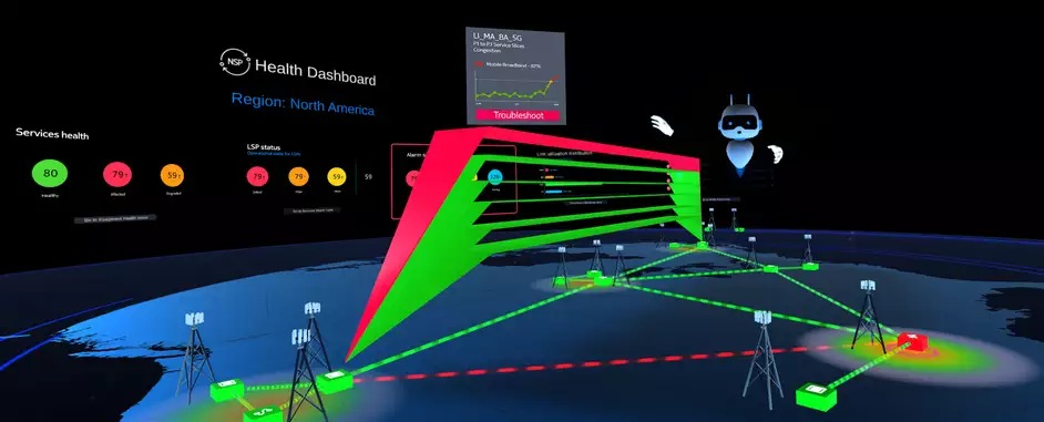 Network operations in the metaverse