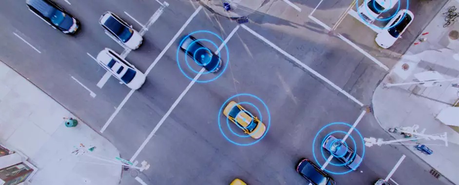 Cars communicating