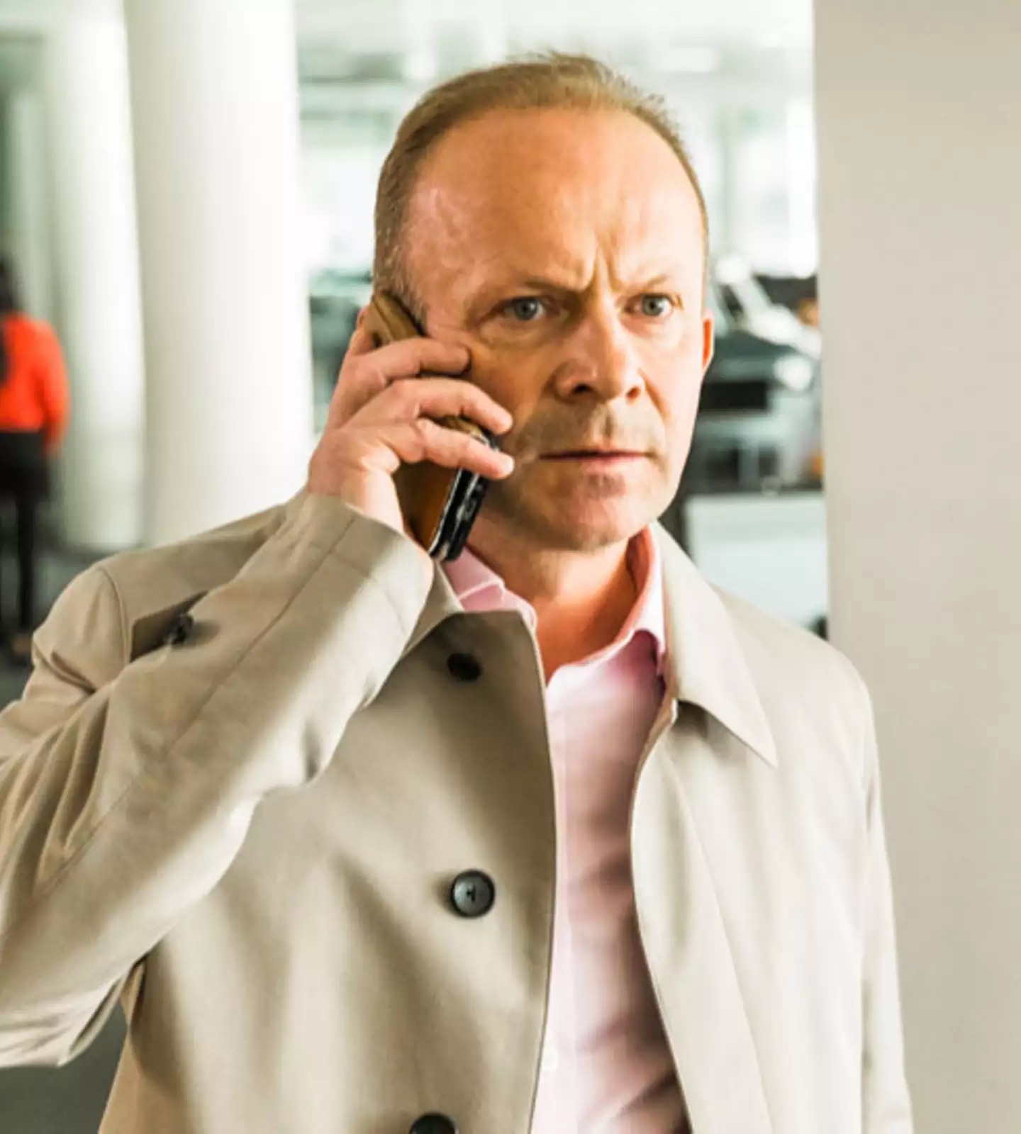 Man talking on cellphone