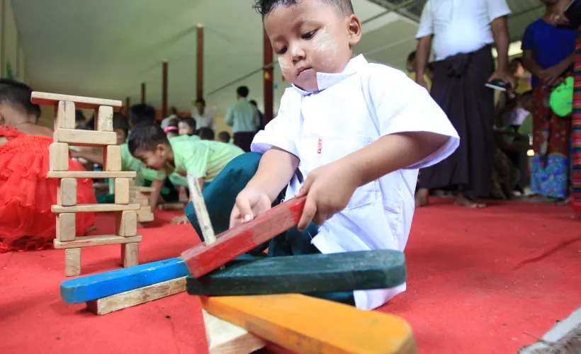 Long-term collaboration brings long-term benefits to children in Myanmar