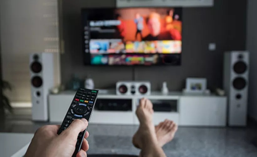 Remote control and TV