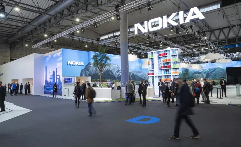Nokia booth at MWC22