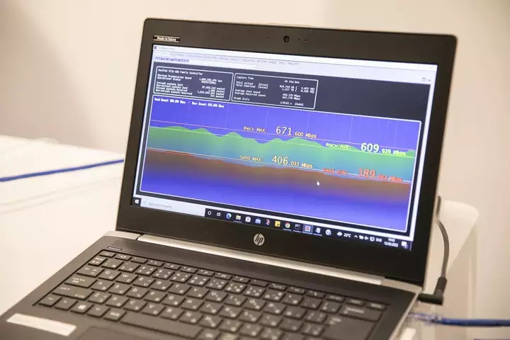 Nokia Fastmile n79 5G Gateway Throughput