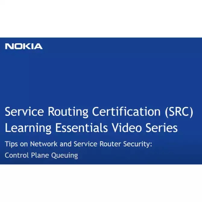 Control Plane Queuing