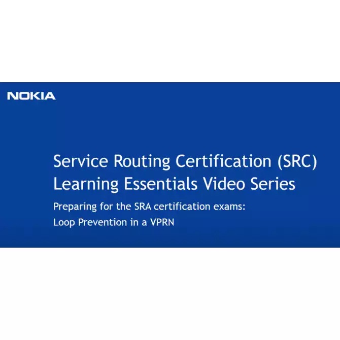 Loop Prevention in a VPRN