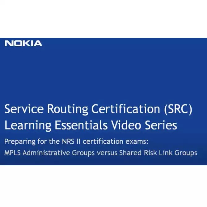MPLS Administrative Groups versus Shared Risk Link Groups