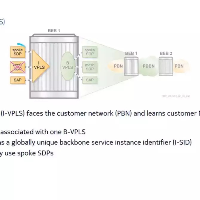 Provider Backbone Bridging with H-VPLS