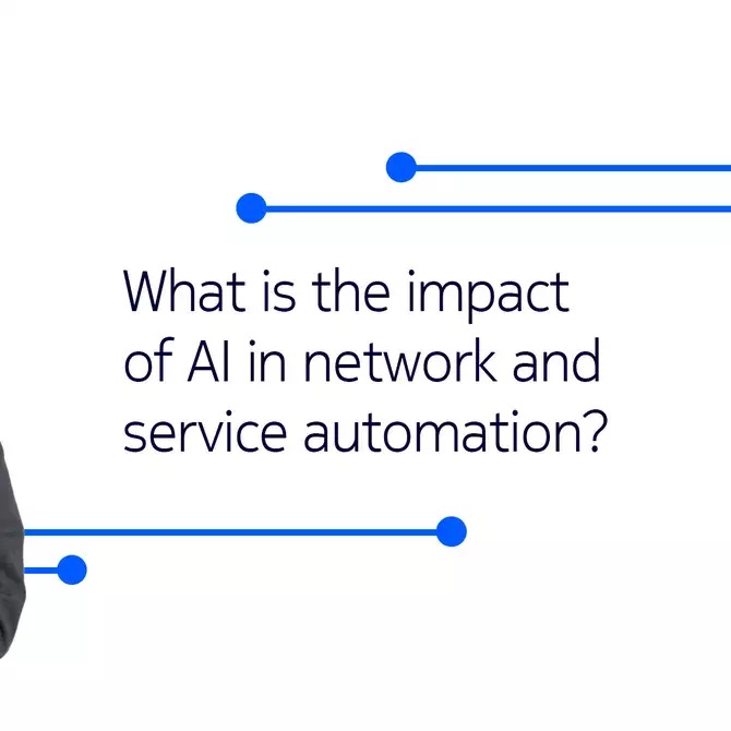 what is the impact of AI in network and service automation