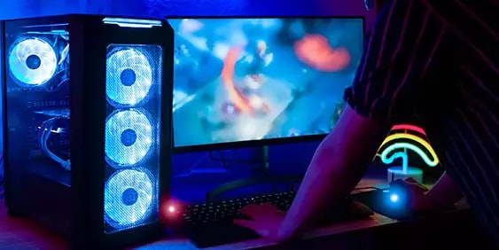 Advanced Video Coding - Computer working