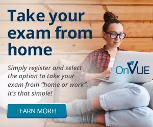 Take your exam online