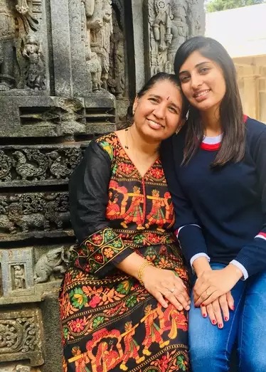 Raga & her mother