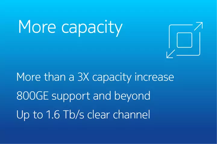 more capacity