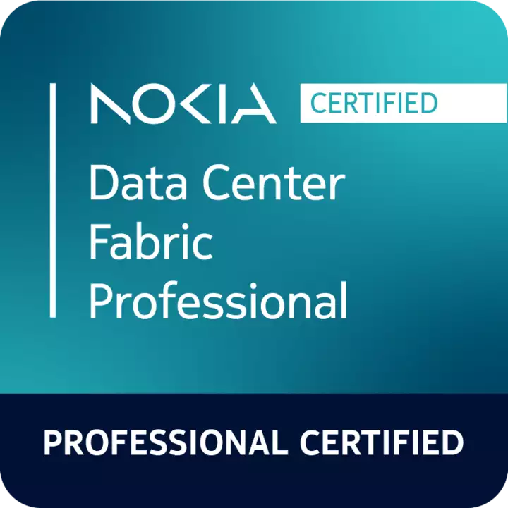 Data Center Fabric Professional Certification Badge