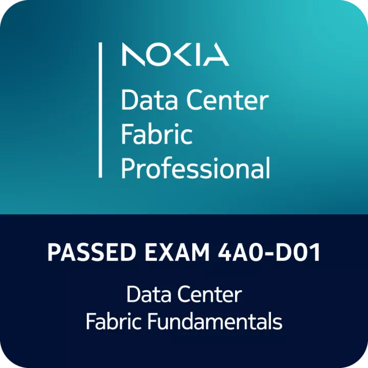 Data Center Fabric Exam Badge