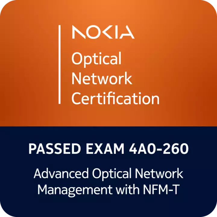 Advanced Optical Network Management with NFM-T Exam