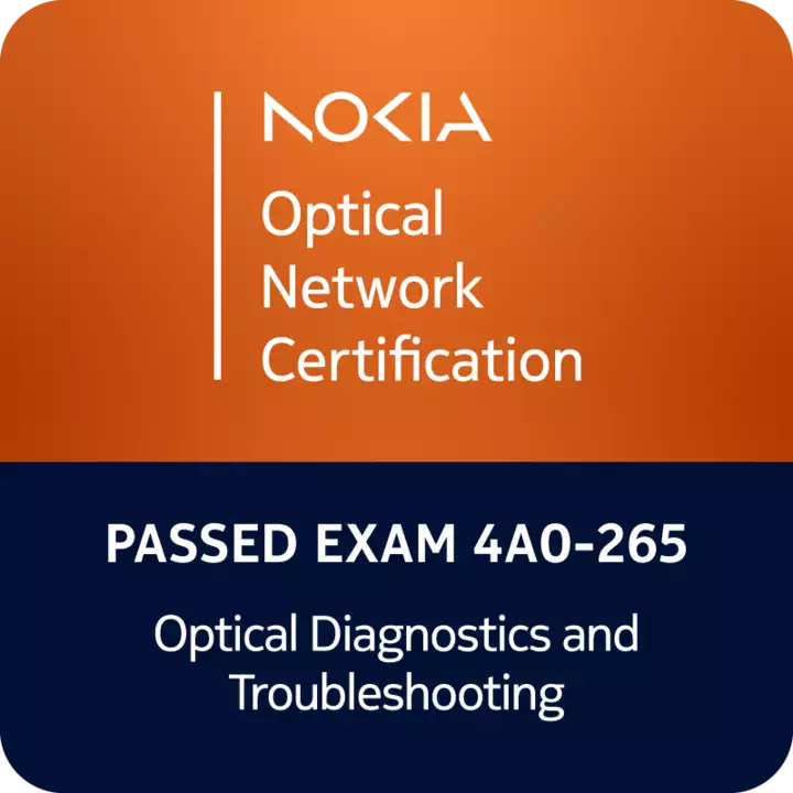 Optical Diagnostics and Troubleshooting Exam