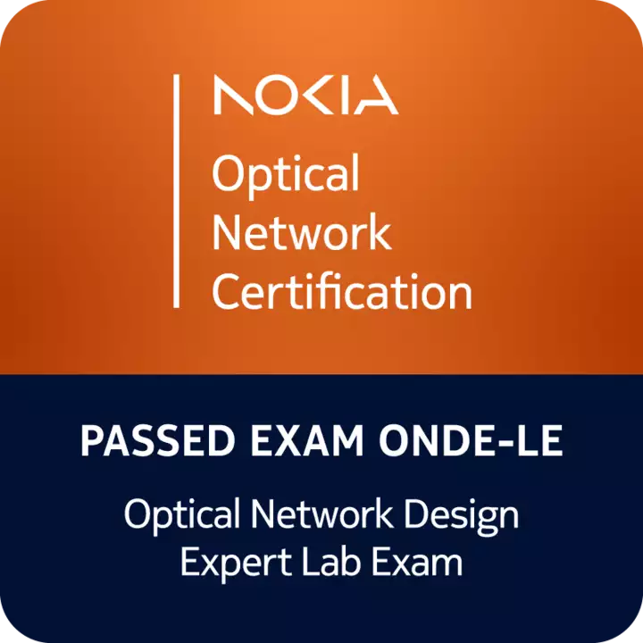 Optical Network Design Expert Lab Exam