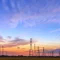 electricity towers
