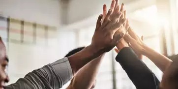 high five