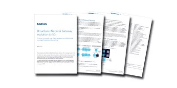 Broadband Network Gateway evolution to 5G