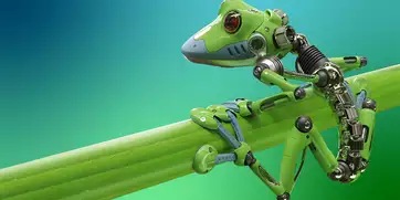 robot frog