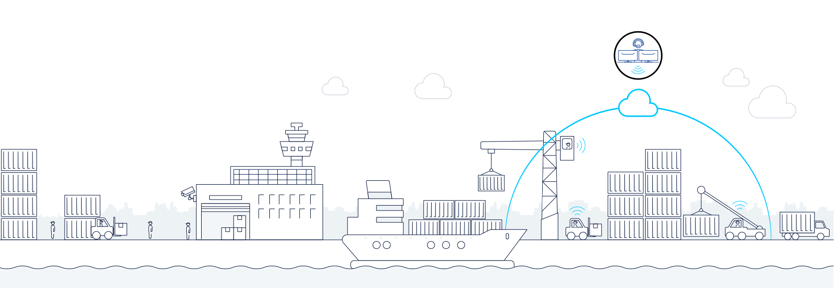 Shipyard illustration