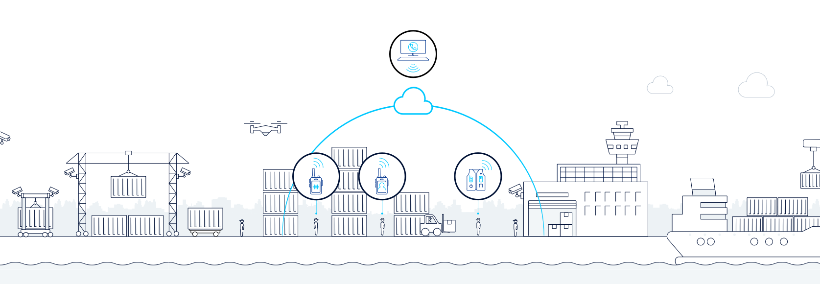 Shipyard illustration